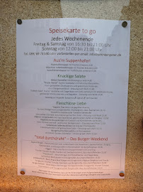 Schinken-Peter à Munich menu