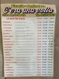 Menu du AmaRé - La qualità del gusto (ex C’era una volta) à Taranto