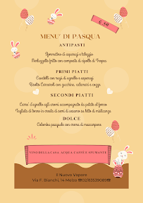 Il Nuovo Vapore à Melzo menu