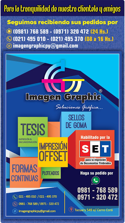 IMAGEN GRAPHIC - IMPRENTA DIGITAL