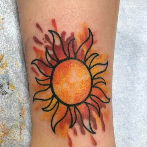 Explore brand tattoo ideas, creative tattoo ideas in Jacksonville, available at Electric Legacy Tattoo