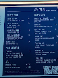 Peschef à Trani menu