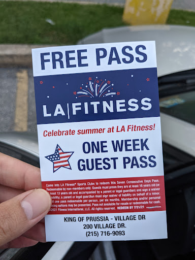 Health Club «LA Fitness», reviews and photos, 200 Village Drive, King of Prussia, PA 19406, USA