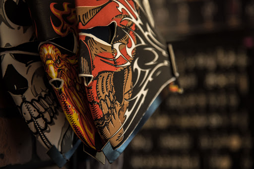 Explore fishing tattoo ideas for men, creative tattoo ideas in San Leandro, available at Orbit Skate and Boutique- Skate Shop & Piercing Shop in San Leandro, CA