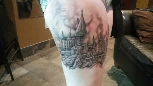 Explore hunting tattoo ideas for men, creative tattoo ideas in Toledo, available at Infinite Art Tattoo Studio