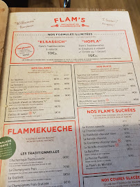 Restaurant Flam's Belfort à Belfort (la carte)