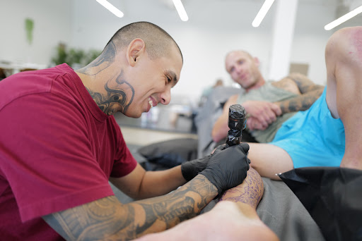 Explore awesome tattoo ideas for men, creative tattoo ideas in Hutto, available at Upside Tattoo
