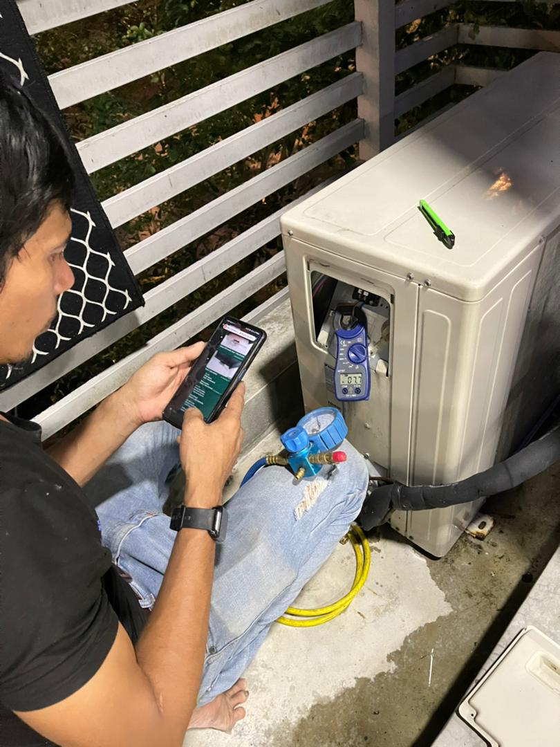 Servis Aircond Rumah Aircond Service & Repair Aircond installation Troubleshoot Checking Chemical Cleaning by SYD Engineering Enterprise (SA0530392-M)