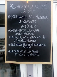 Menu du Pizzeria Navigateurs à Le Croisic