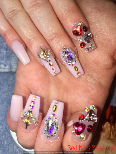 Nail Salon «Red Nails», reviews and photos, 1300 N Town E Blvd #105, Mesquite, TX 75150, USA