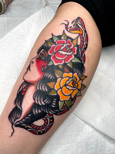 Explore lonely tattoo ideas, creative tattoo ideas in Johnson City, available at Gold Cross Tattoo Co.