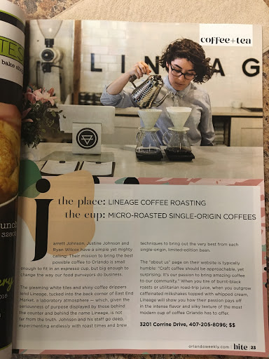 Coffee Store «Lineage Coffee Roasting», reviews and photos, 3201 Corrine Dr, Orlando, FL 32803, USA