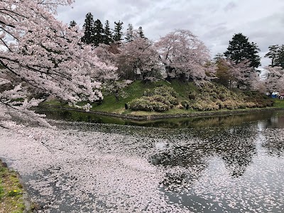 米沢城 水堀