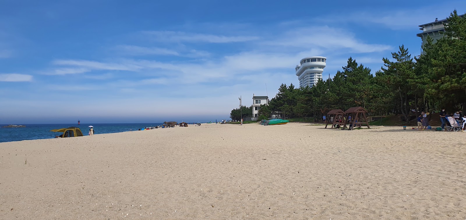 Fotografie cu Gyeongpo Beach zonele de facilități