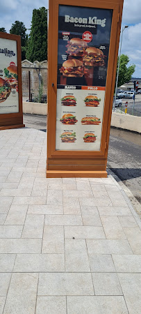 Menu du Burger King Viterbo à Viterbo