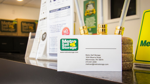 Self-Storage Facility «Metro Self Storage», reviews and photos, 1634 Mearns Rd, Warminster, PA 18974, USA