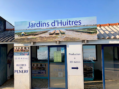 Jardins d'huitres à Damgan