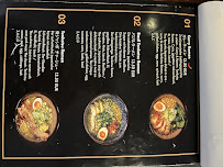 Menu du Iimori Ramen à Berlin