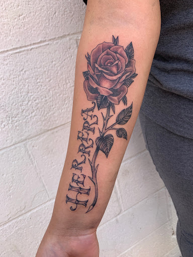 Explore family tattoo ideas for guys, creative tattoo ideas in Albuquerque, available at Holy Fool Tattoo Club