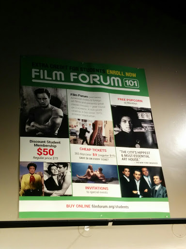 Movie Theater «Film Forum», reviews and photos, 209 W Houston St, New York, NY 10014, USA