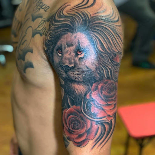 Explore simple line work tattoo ideas, creative tattoo ideas in Hammond, available at Famous Ink, Inc.