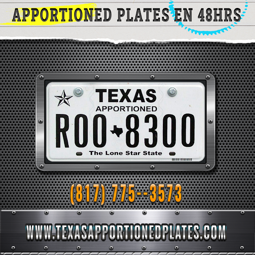 Texas Apportioned Plates