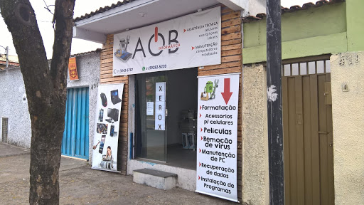 Logo da empresa - AOB CELULARES E INFORMÁTICA