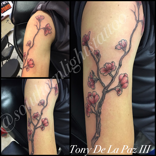 Explore tribal sleeve tattoo ideas, creative tattoo ideas in Alamogordo, available at Southern Lights Tattoo Company