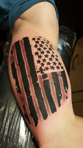 Explore realism tattoo ideas, creative tattoo ideas in Wilson, available at New Addiction Tattoos