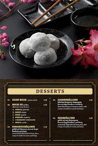Lotus Restaurant à Weinheim menu