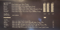 Menu du BELLA FOLLIA à Bouloc