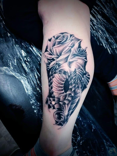 Explore tattoo ideas pets, creative tattoo ideas in Sunbury, available at Knuckles & Needles Tattoo Parlor