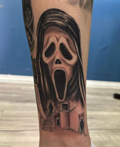 Explore pet tattoo ideas dog, creative tattoo ideas in Los Alamitos, available at Mr. Inkwells Classy Tattoos