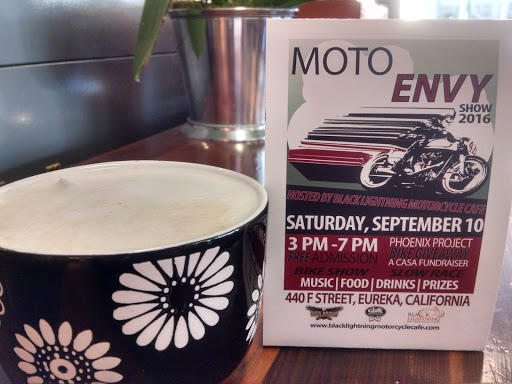 Coffee Shop «Black Lightning Motorcycle Cafe», reviews and photos, 440 F St, Eureka, CA 95501, USA