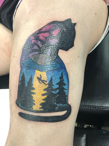 Explore tattoo ideas for last name, creative tattoo ideas in Huntsville, available at Blessed Ink