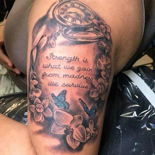 Explore seraphim tattoo ideas, creative tattoo ideas in Saint Petersburg, available at Ink Godz Tattoos