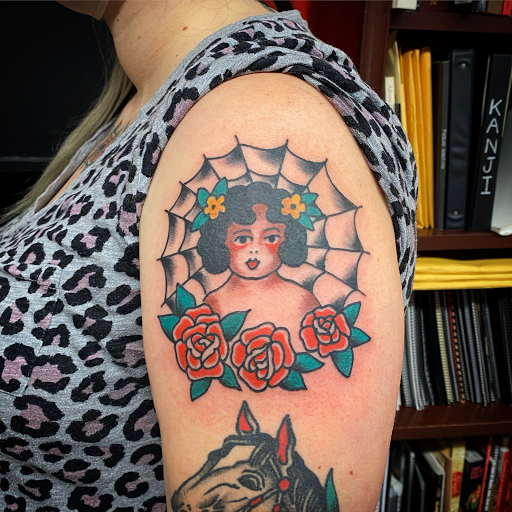 Explore car tattoo ideas, creative tattoo ideas in Denton, available at Black Anchor Tattoo