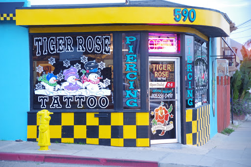 Tattoo Shop «Tiger Rose Tattoo», reviews and photos, 590 Dolliver St, Pismo Beach, CA 93449, USA