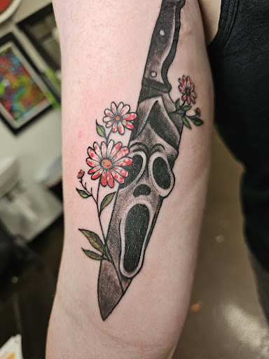 Explore arm sleeves tattoo ideas, creative tattoo ideas in Fort Myers, available at HOWL Tattoo & Piercing