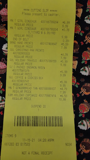 Fabric Store «Jo-Ann Fabrics and Crafts», reviews and photos, 9930 FM 1960 Bypass Rd W, Humble, TX 77338, USA