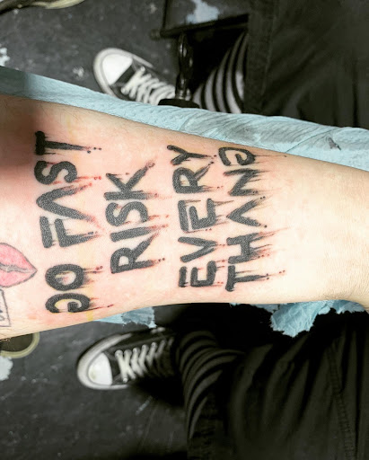 Explore bad bunny tattoo ideas, creative tattoo ideas in Dallas, available at Freak Show Studio