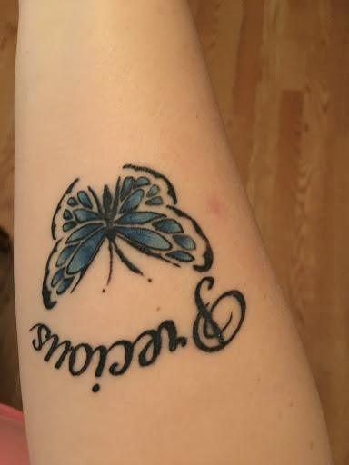 Explore half sleeve mens tattoo ideas, creative tattoo ideas in Augusta, available at Shanes Custom Tattoos and Piercings