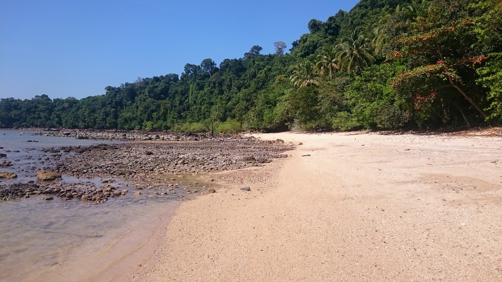 Φωτογραφία του Ao Muang Beach με καθαρό νερό επιφάνεια