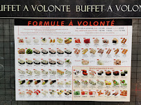 Restaurant de sushis Arito Sushi à Paris (le menu)