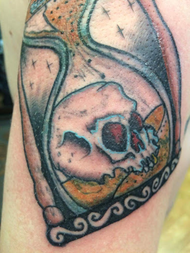 Explore tattoo ideas for female thigh, creative tattoo ideas in Bridgeport, available at Breaking skin tattoo and body piercing