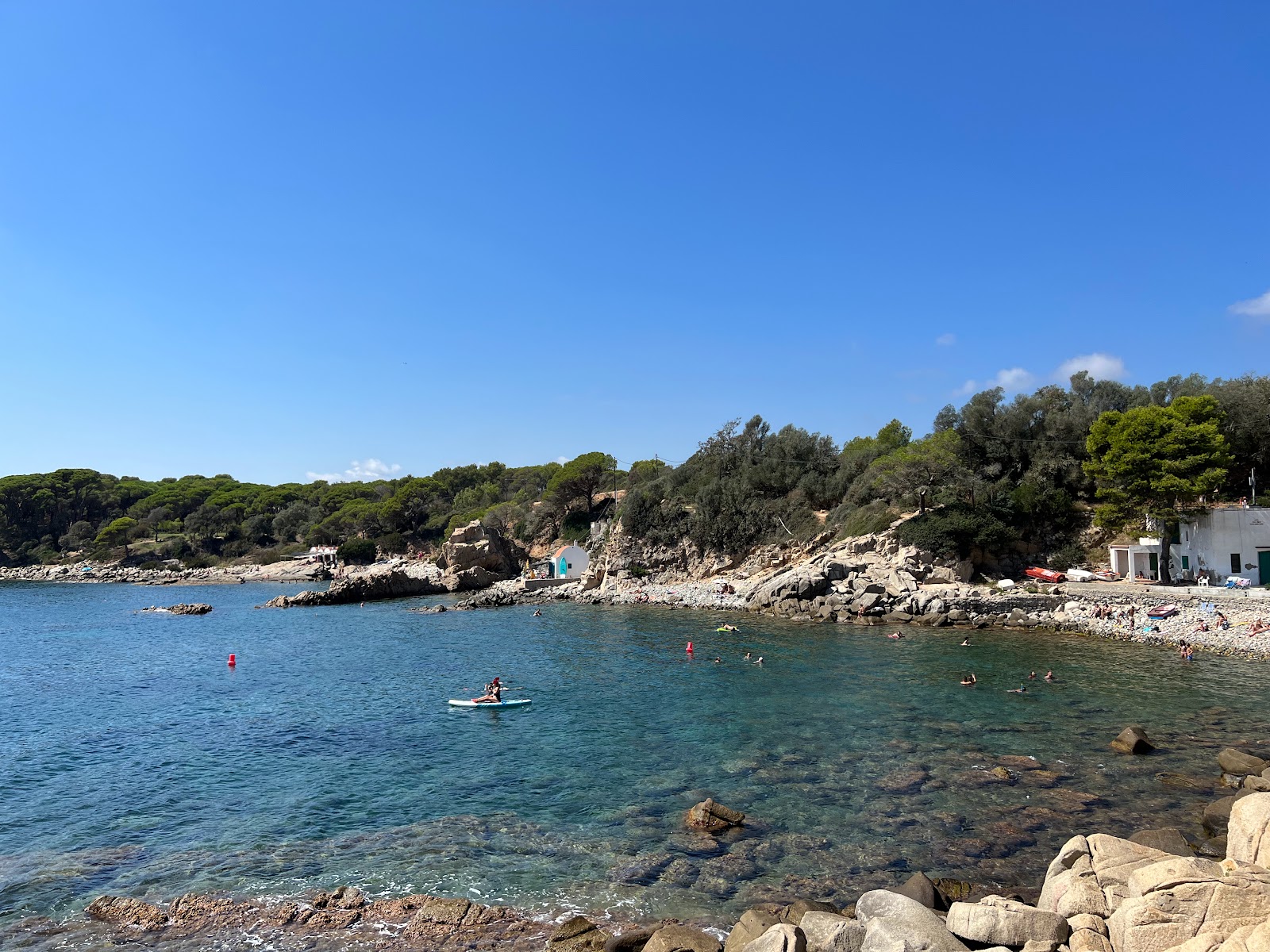 Foto van Cala s'Alguer met hoog niveau van netheid