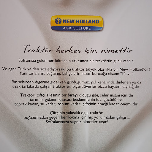 Oto Volkan Newholland Agrıgulture