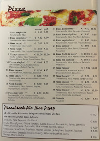 Pizzeria Picasso Herborn à Herborn carte