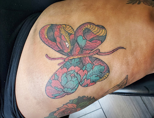 Explore orca tattoo ideas, creative tattoo ideas in Riverside, available at Darkstar Tattoo CA