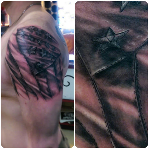 Explore tattoo ideas for womens thigh, creative tattoo ideas in East Windsor, available at AAA Tattoo